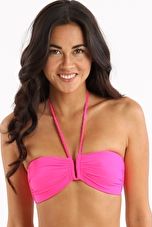 Watercult, 1295[^]237307 Summer Solids Bandeau - Hot Pink