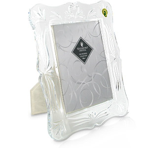 waterford Crystal Wedding 5 x 7 Photo Frame