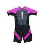 NALU 34` Childs Teens Shortie Wetsuit Pink