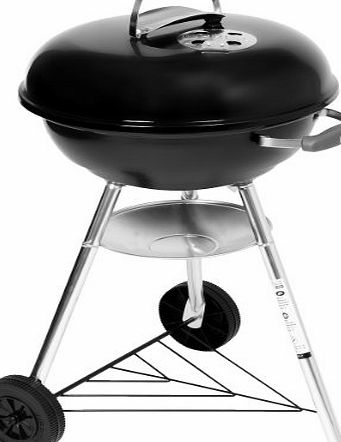 Weber Compact 47cm Charcoal BBQ Black