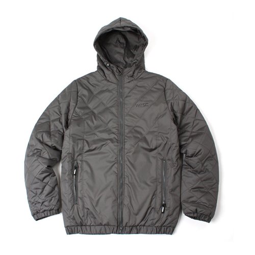 Mens WESC Gandolf Jacket 940 Smoked Pearl