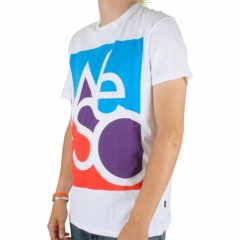 Mens Wesc Interlock Tee White