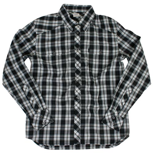 Mens WESC Wilson Shirt 999 Black