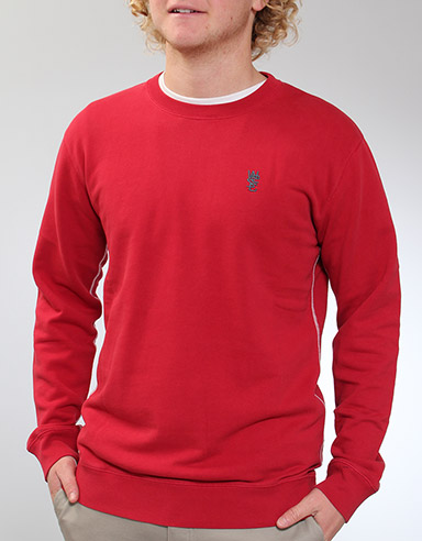 Sylvester Crew neck sweatshirt - Chilli