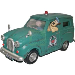 Wallace and Gromit AM FM Anti Pesto Van Radio and Clock