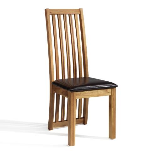 Westminster Oak Dining Furniture Westminster Oak Longback Dining Chair 316.116