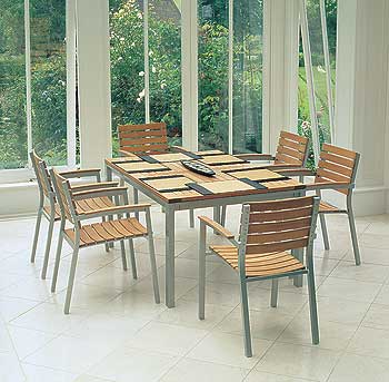 Westminster Teak Vogue Rectangular Table