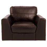 Westport Leather Armchair, Chocolate