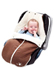 Wallaboo Newborn Car Seat Footmuff Chocolate