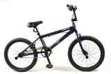 Wheels2ride Vibe - 720 BMX Bike 2010 Gyro Blue Alloy Wheels, 3 Piece Crank, Stunt Pegs