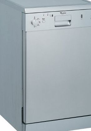 Whirlpool ADP 451 IX Slimline Dishwasher, Silver