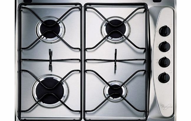 Whirlpool  AKM 260 IX Stainless Steel Gas Hob with 4 burners