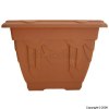 Whitefurze Venetian Terracotta Square Planter 38cm