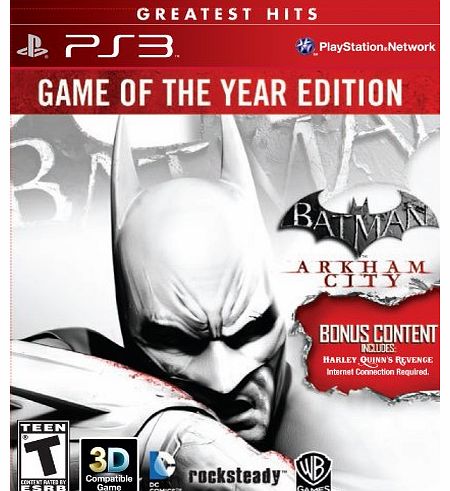 Batman: Arkham City - Game of the Year (PS3)