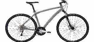 Caledonian 2015 Hybrid Bike Matt Zinc and