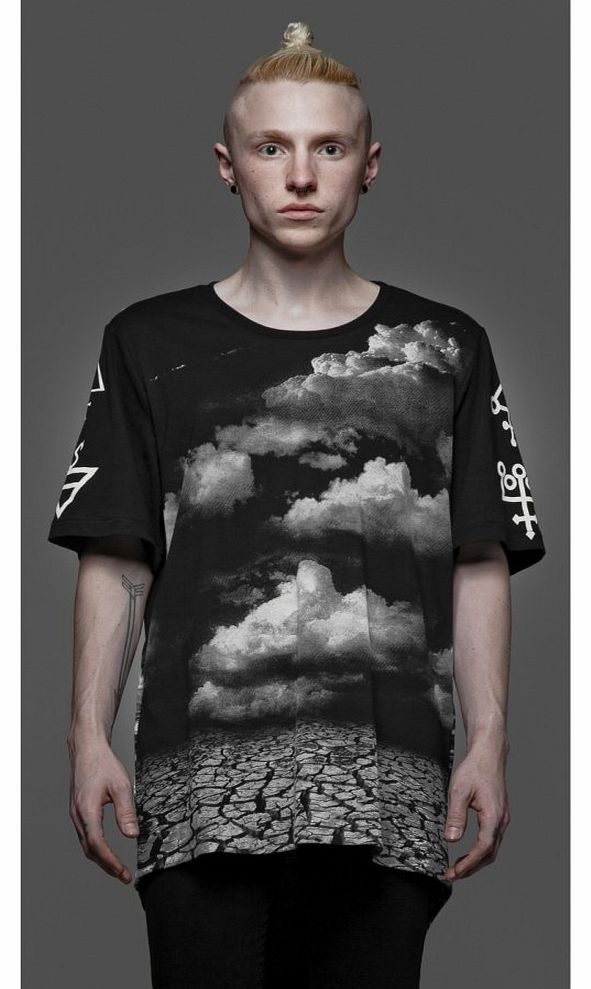 Four Elements Graphic T-Shirt M12-257BLK