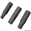 Standard Torx Bits T25, T30 and T40