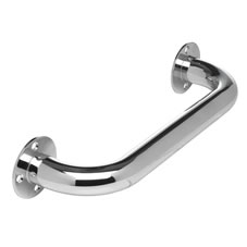 Croydex Grab Bar Straight Chrome Small 30cm