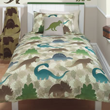 Dinosaurs Duvet Cover Single