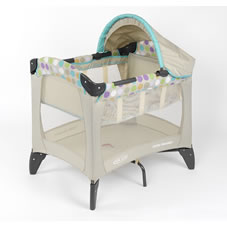 Graco Petite Basinet Travel Crib Dots