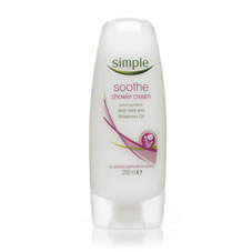 Simple Soothing Shower Cream 250ml