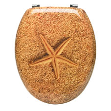 Wilkinson Plus Wilko Starfish Toilet Seat MDF