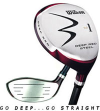 Wilson 2nd Hand Wilson Deep Red Steel Driver (Graphite Shaft)