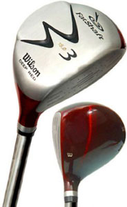 Wilson Deep Red Fairway Wood (Steel Shaft)