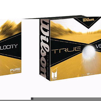 Wilson True Velocity Golf Balls 12 Balls