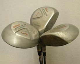 Wilson John Daly Midsize Set of 3 Woods (Used 4 U)