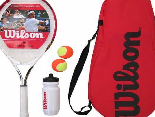 Wilson Roger Federer Junior Tennis Racket Starter Set