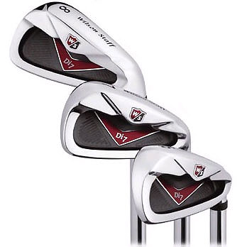 DI7 IRONS STEEL UNIFLEX WITH FREE GOLF BAG LEFT / 4-SW / BLACK