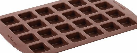 Wilton Brownie Bite Square 24 Cavity Silicone Mold