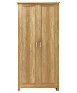 2 Door Wardrobe - Oak