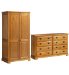 Double Wardrobe & 8-Drawer Chest Set