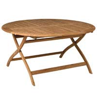 Large Round Dining Table Teak