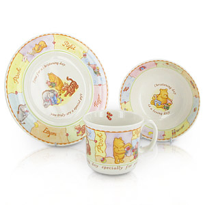 Winnie The Pooh Royal Doulton Christening Set