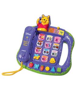 WINNIE THE POOH - TEACH AND LIGHTS PHONE