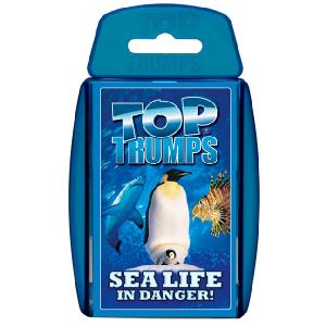 Winning Moves Top Trumps Sea Life In Danger