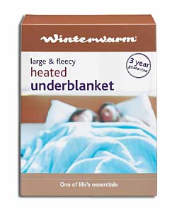 Winterwarm Double Fleecy Heated Underblanket