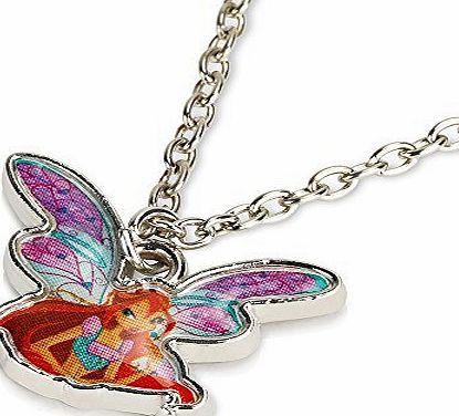 Winx Club BEAUTIFUL Winx Club Butterfly Purple Girls Necklace Pendent - Licensed Winx Club Merchandise