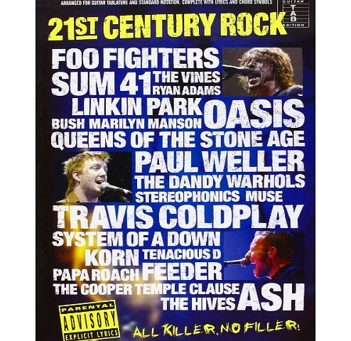 Wise Publications 21St Century Rock Gtr Tab Slipcase