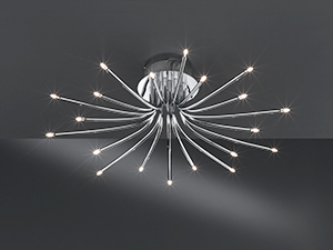 Wofi Lighting Bombay Modern Low Voltage Chrome Ceiling Light