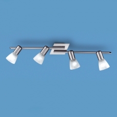 Wofi Lighting Colo Nickel Ceiling Light with 4 Spotlights