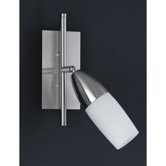 New Jersey Low Energy Nickel Wall Light