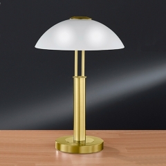 Wofi Lighting Prescot Brass Matt Table Light