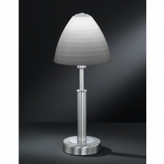 Wofi Lighting Wofi Savannah Nickel Table Lamp