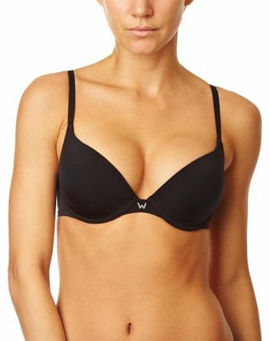 Wonderbra T-Shirt Bra Push-Up Womens Bra Black 34DD