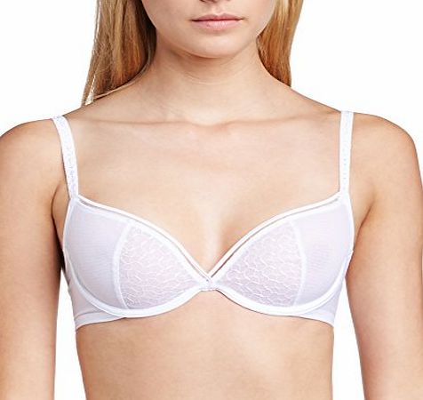 Wonderbra Womens Natural Push Up Everyday Bra, White, 36DD