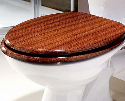 WOOD Effect Toilet Seat.